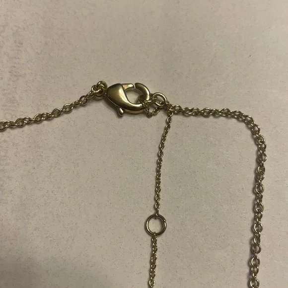 ANNE KLEIN Crystal & Stone Cluster Statement Necklace - Picture 5 of 6